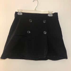 Black Uniform Style Skort